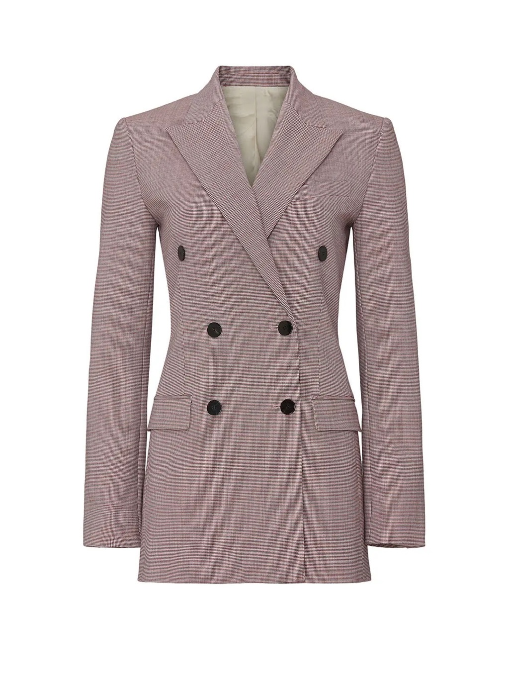 Theory Wool Blend Double Breasted Blazer